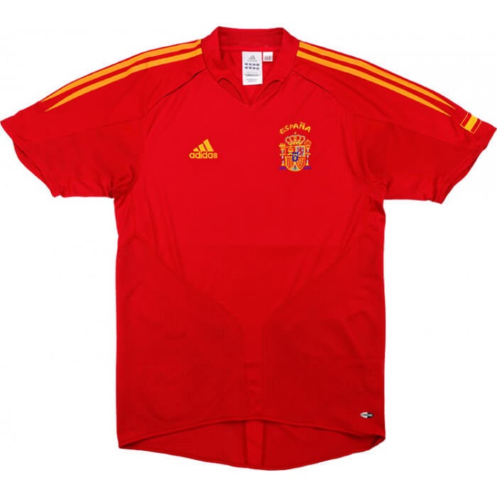 Tailandia Replicas Camiseta España 1ª Retro 2004 2006 Rojo